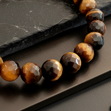 Faset Kesim Kaplangözü Doğal Taş Bileklik