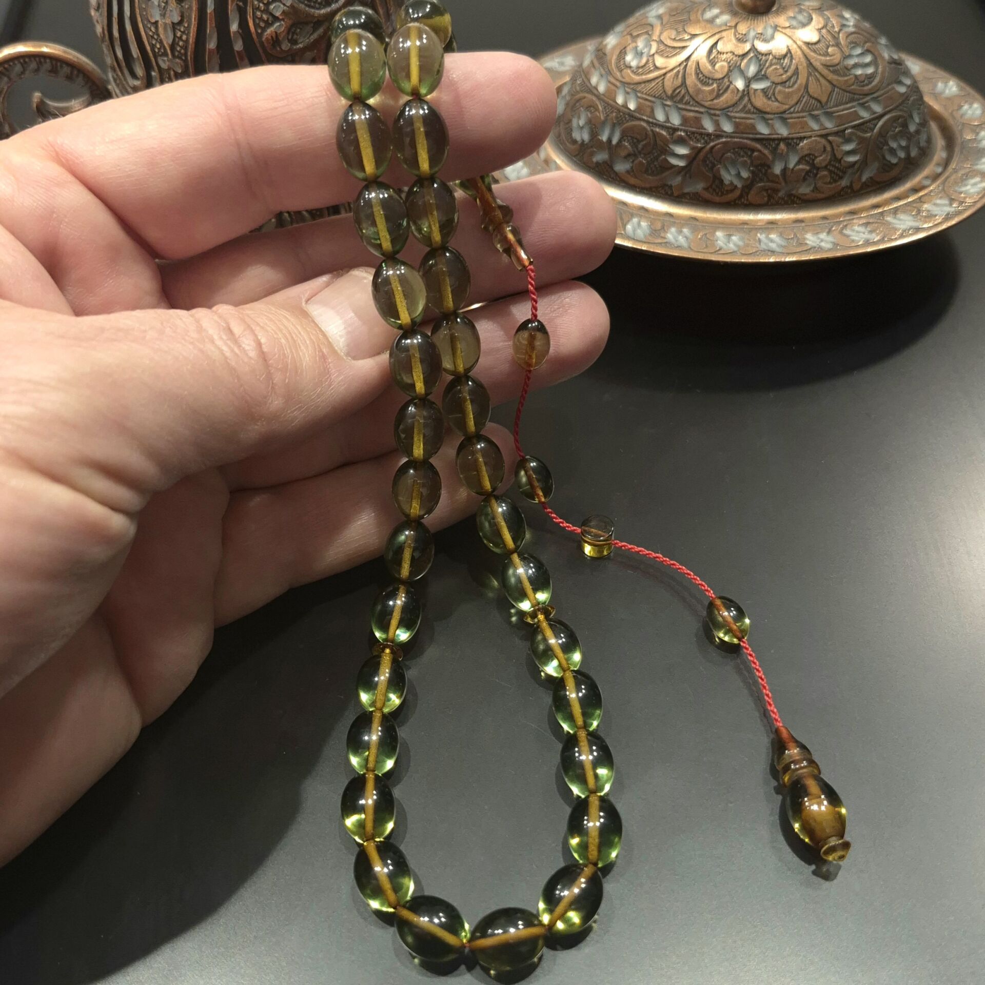 Arpa Kesim Sıkma Ateş 33 lük Tesbih