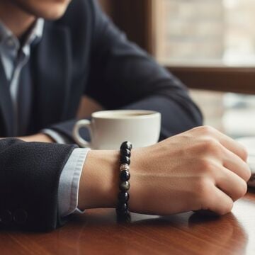 Gold Obsidyen Doğal Taş Bileklik