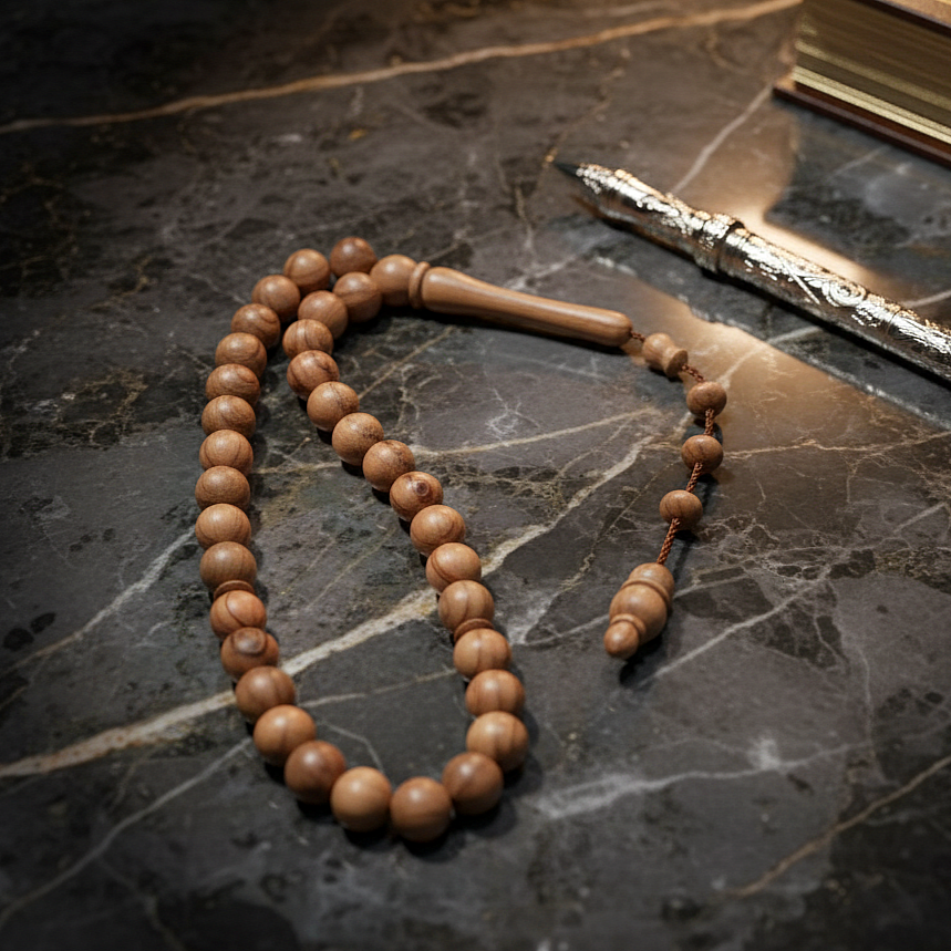 Küre Kesim Zeytin Ağacı 33 lük Tesbih