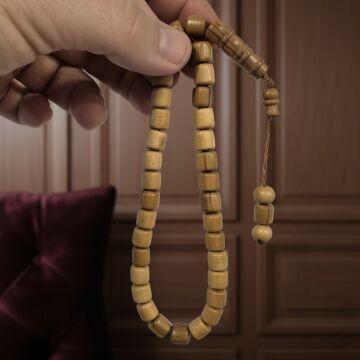 Kapsül Kesim Zeytin Ağacı 33 lük Tesbih