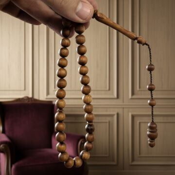 Küre Kesim Kıbrıs Ağacı 33'lük Tesbih