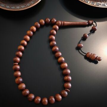 Küre Kesim Harnup (Keçi Boynuzu) Ağacı 33’lük Tesbih