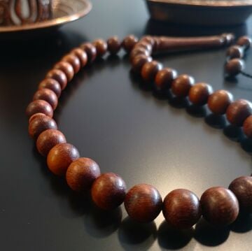 Küre Kesim Harnup (Keçi Boynuzu) Ağacı 33’lük Tesbih