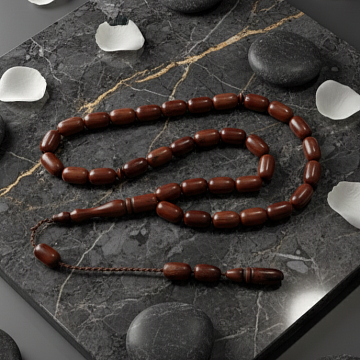 Kapsül Kesim İznik Kuka 33 lü Tesbih