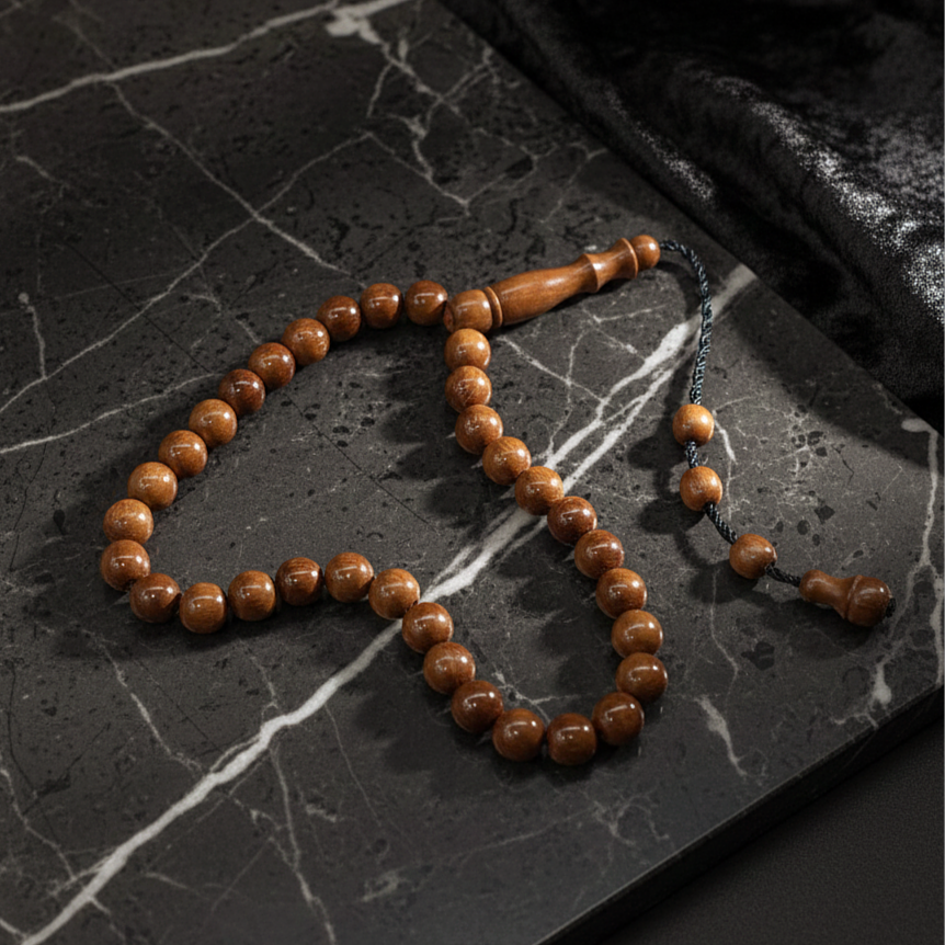 Küre Kesim Kuka 33 lü Tesbih - 7mm