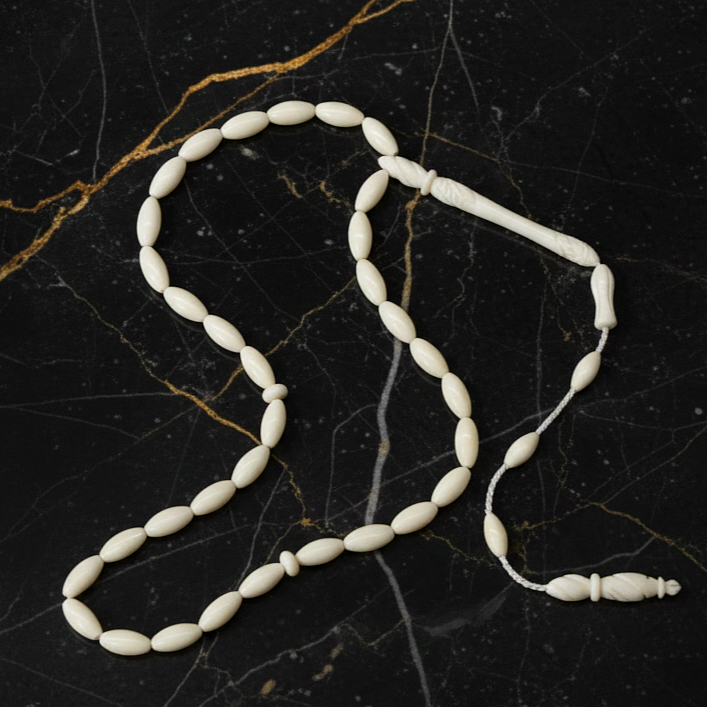 Oyma İmame 33 lük Kemik Tesbih