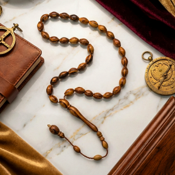 Arpa Kesim Öd Ağacı 33 lük Tesbih