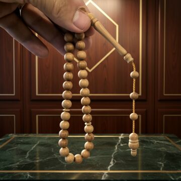 Ardıç Ağacı Küre Kesim 33 lük Tesbih