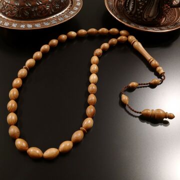 Ardıç Ağacı Arpa Kesim 33 lük Tesbih