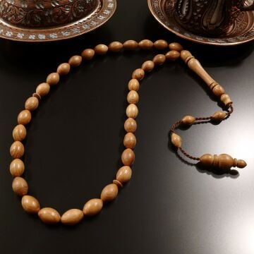 Ardıç Ağacı Arpa Kesim 33 lük Tesbih