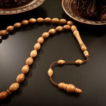 Ardıç Ağacı Arpa Kesim 33 lük Tesbih