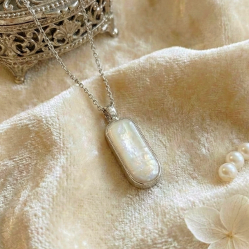 İnci Gümüş Kolye