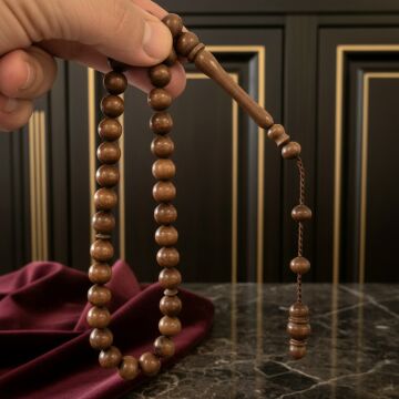 Küre Kesim Kiraz Ağacı 33’lük Tesbih