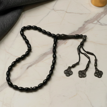 Faset Arpa Kesim Oniks Taşı 33 lük Tesbih