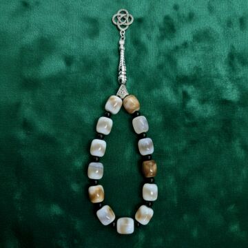 Özel Akik Bilek Boy Stres Tesbihi 13'lü