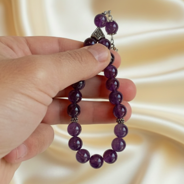 Ametist Taşlı Efe Tesbihi