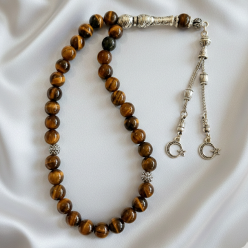 Küre Kesim Kaplangözü Doğal Taş 33 lük Tesbih