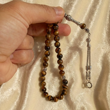 Küre Kesim Kaplangözü Doğal Taş 33 lük Tesbih