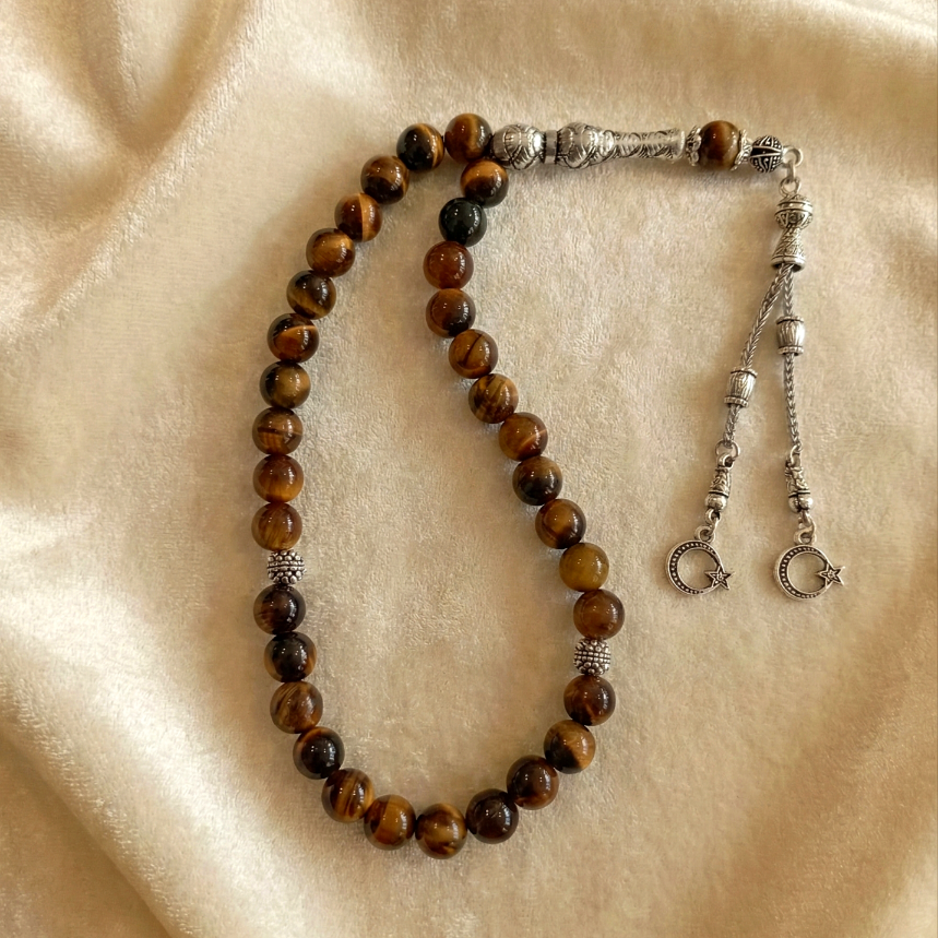 Küre Kesim Kaplangözü Doğal Taş 33 lük Tesbih