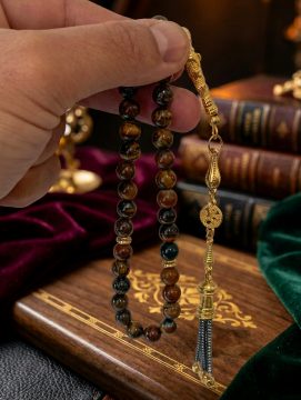 Küre Kesim Kaplangözü Doğal Taş 33 lük Tesbih