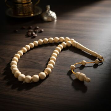 Küre Kesim Portakal Ağacı 33 lük Tesbih