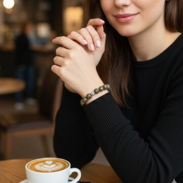 Pirit Taşı Doğal Taş Bileklik