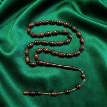 Arpa Kesim Usta İşi Yılan Ağacı 33 lük Tesbih