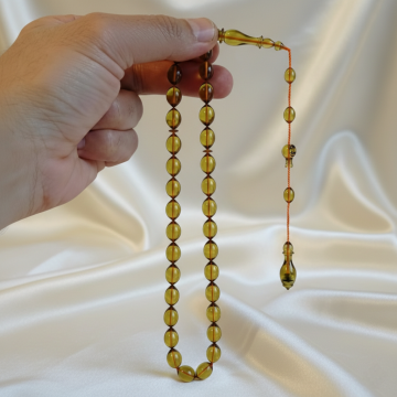 Arpa Kesim Usta İşi Sıkma Ateş 33 lük Tesbih