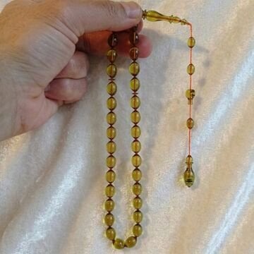 Arpa Kesim Usta İşi Sıkma Ateş 33 lük Tesbih