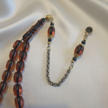 Kapsül Kesim Sıkma Ateş 33 lük Tesbih