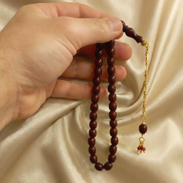 Kapsül Kesim Sıkma Ateş 33 lük Tesbih