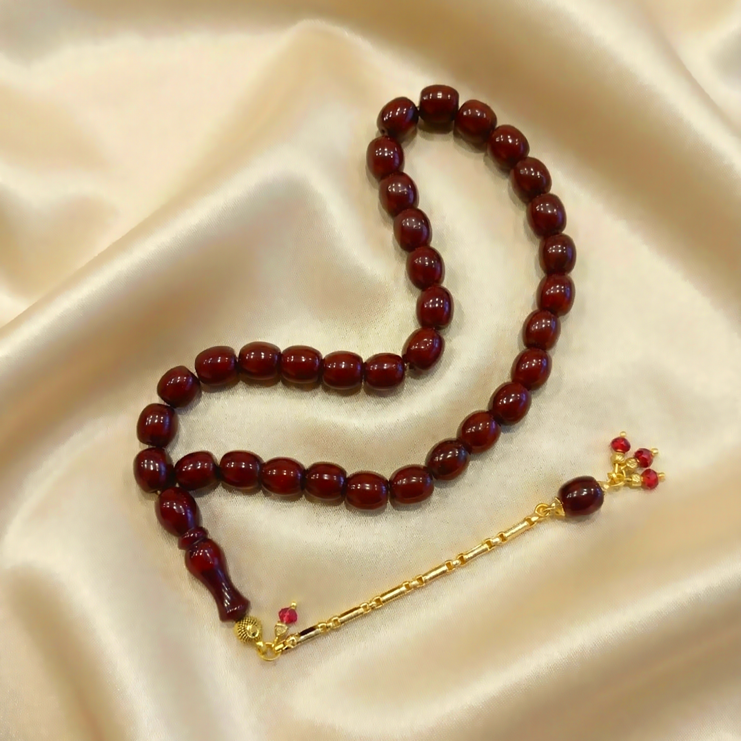 Kapsül Kesim Sıkma Ateş 33 lük Tesbih