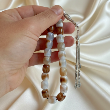 Kapsül Kesim Özel Akik Efe Tesbihi 21'li