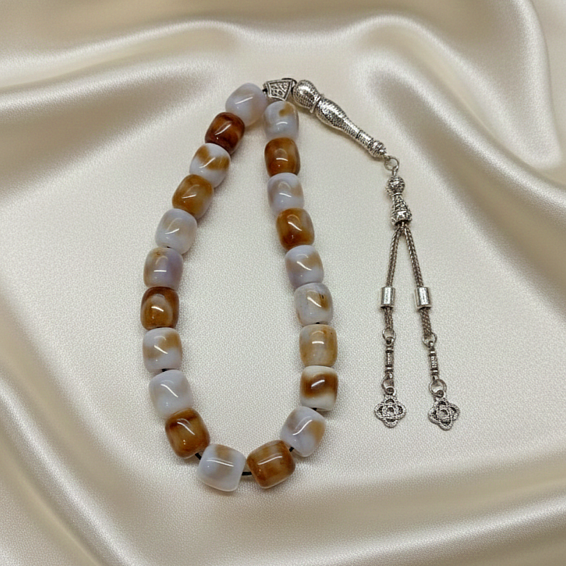 Kapsül Kesim Özel Akik Efe Tesbihi 21'li