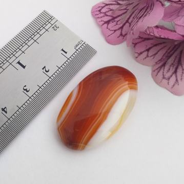 Desenli Akik Kabaşon Taş