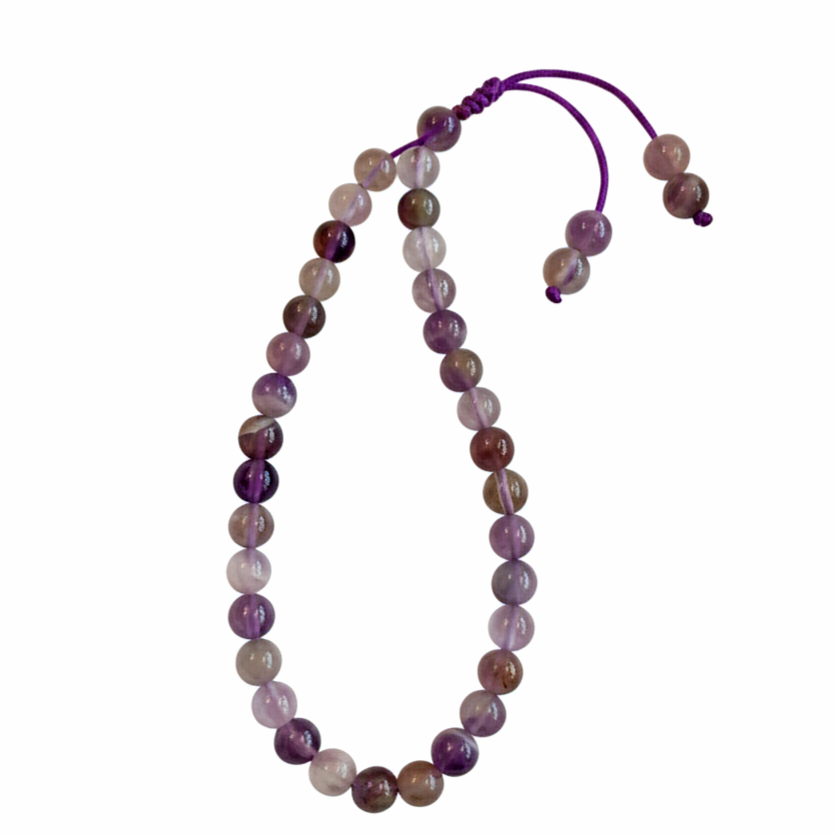 6mm Küre Kesim Ametist 33'lük Bilek Boy Tesbih