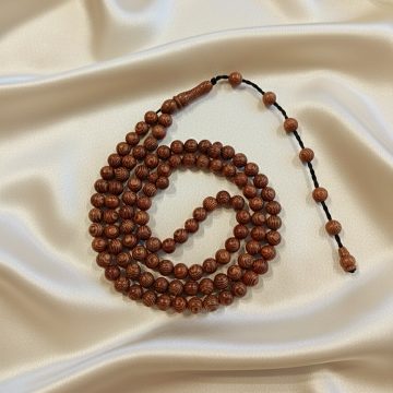 Dua ve Namaz Tesbihi 99 luk Küre Kesim Çınar Ağacı