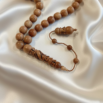 Küre Kesim İşlemeli Kuka 33 lü Tesbih - 10mm