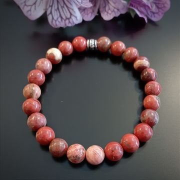 Kırmızı Jasper Doğal Taş Bileklik