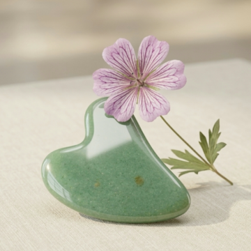 Aventurin Gua Sha Masaj Taşı