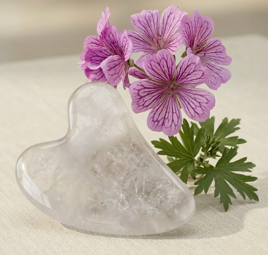 Kuvars Gua Sha Masaj Aleti