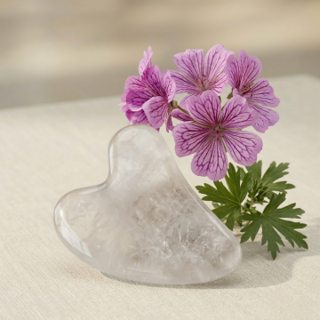 Kuvars Gua Sha Masaj Aleti