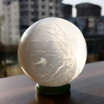 Selenit Taşı Küre 6cm