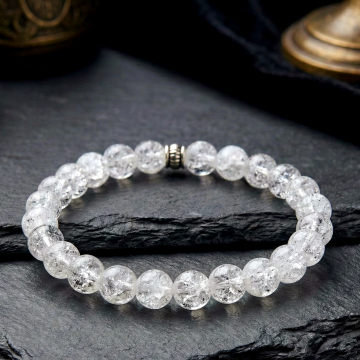 Necef (Dağ Kristali) Doğal Taş Bileklik