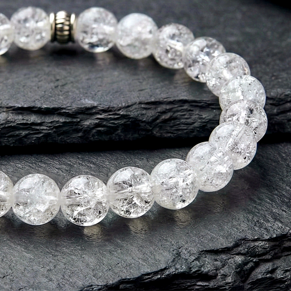 Necef (Dağ Kristali) Doğal Taş Bileklik